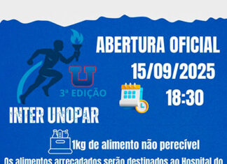Terceira edição dos Jogos Inter Unopar vai começar dia 15
