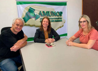 Prefeita de Nova América da Colina assume presidência interina da Amunop