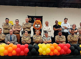 Formatura do PROERD reúne mais de 400 alunos contra drogas e violência