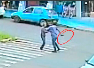 Idoso é brutalmente agredido em via pública em plena luz do dia