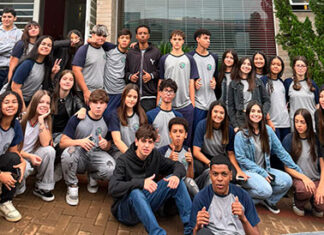 Alunos do CEEP de Bandeirantes visitam a Forlogic e conhecem a prática do mercado de trabalho