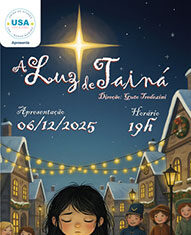 Bandeirantes recebe espetáculo natalino “A Luz de Tainá”, interpretado por elenco infantil