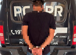 Polícia prende homem por dano contra patrimônio público, tentativa de lesão corporal e desacato