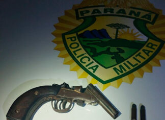 Prisão por porte ilegal de arma, tráfico de drogas e menor apreendido em Congonhinhas