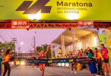 Milhares de atletas cruzam a Ponte de Guaratuba na 1ª Maratona Internacional do Paraná