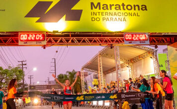 Milhares de atletas cruzam a Ponte de Guaratuba na 1ª Maratona Internacional do Paraná