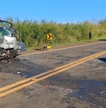 Acidente frontal na BR-369 deixa dois mortos e três feridos graves entre Bandeirantes e Santa Mariana