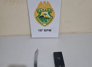 Adolescentes são apreendidos com canivete e arma de choque após provocarem pânico em ginásio de Santa Mariana