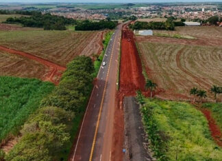 BR-369 recebe operação especial para içamento de vigas em Cambará