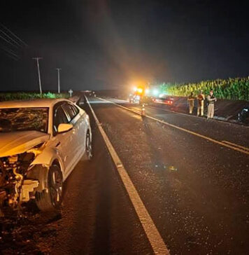 Colisão na PR-417 em Sertanópolis resulta em uma morte e seis feridos
