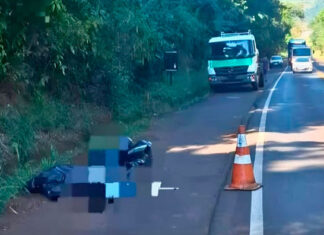 Colisão na PR-431 em Jacarezinho resulta na morte de motociclista de 41 anos