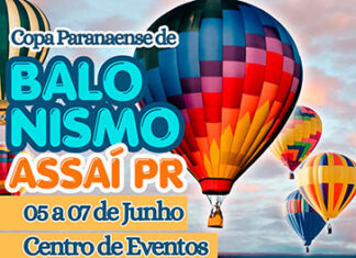 Assaí sediará pela primeira vez Copa Paranaense de Balonismo