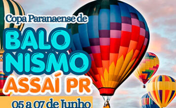 Assaí sediará pela primeira vez Copa Paranaense de Balonismo