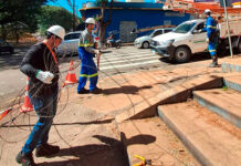 Copel remove mais de 300 kg de cabos de telecom em situação irregular em Cornélio Procópio