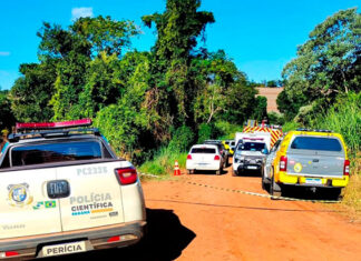 Corpo de mulher é encontrado em rio após rastro de sangue sobre ponte de Nova Santa Bárbara