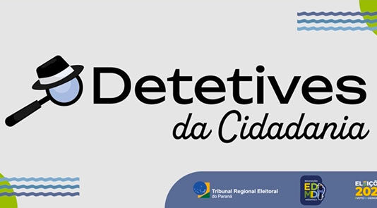 TRE-PR lança o projeto ‘Detetives da Cidadania’ para combater a desinformação entre jovens e idosos