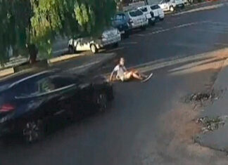 Homem se arrasta por faixa de pedestres, é atropelado e morre em Ribeirão do Pinhal