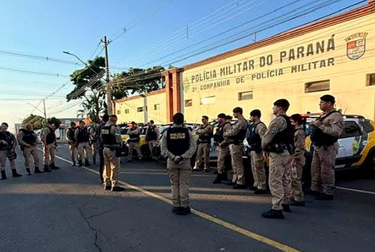 Operação Ominis da PM intensifica policiamento e realiza prisões no Norte Pioneiro