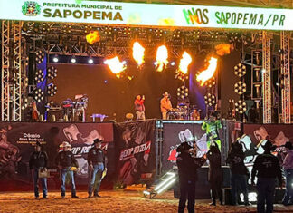 Sapopema atrai público recorde com rodeio, shows e tradição na comemoração dos 66 anos