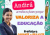 Andirá garante Piso Nacional do Magistério, recompõe vencimentos e fortalece políticas de transformação na educação