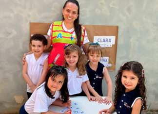 Atividade lúdica no Colégio Maximus transforma o aprendizado dos nomes