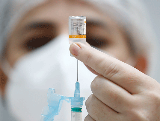 Com queda na temperatura, Saúde reforça necessidade da vacinação para evitar síndromes respiratórias