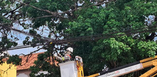 Força-tarefa retira mais de 700 kg de sucata de fiação telefônica em Cornélio e Santo Antônio da Platina