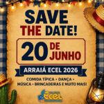 Arraiá do Colégio ECEL promete tradição, alegria e integração das famílias neste sábado