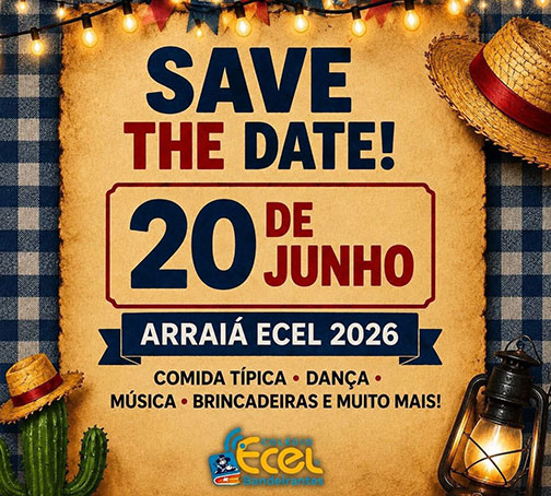 Arraiá do Colégio ECEL promete tradição, alegria e integração das famílias neste sábado