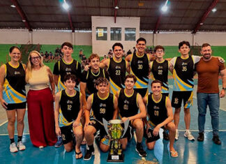 Colégio ECEL conquista tricampeonato no basquete nos Jogos Escolares de Bandeirantes