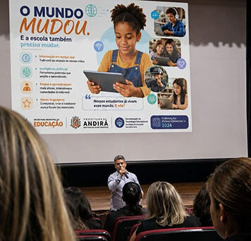 Educação Digital e Midiática é tema de formação continuada da Rede Municipal de Ensino de Andirá