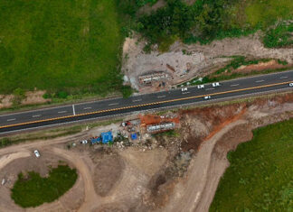 EPR Litoral Pioneiro inicia ampliação de viadutos e pontes da BR-153