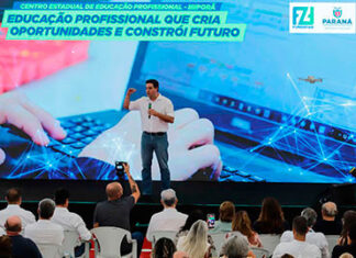 Com curso de IA, novo centro profissionalizante é inaugurado por Ratinho Junior em Ibiporã