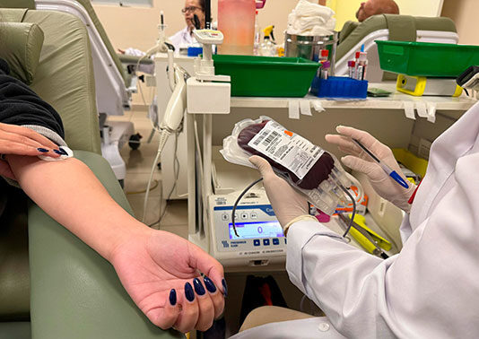 Hemepar reforça necessidade de doações de sangue em todo o Estado