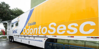 Unidade Móvel do Projeto OdontoSesc leva atendimentos gratuitos a Abatiá