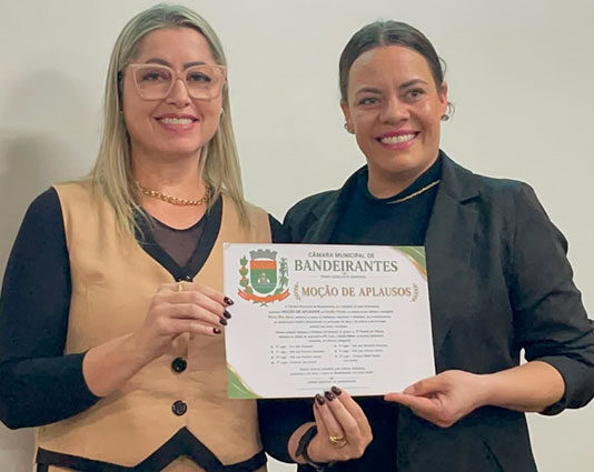 Câmara de Bandeirantes entrega Moção de Aplausos ao Studio Marie por destaque nacional e internacional na dança