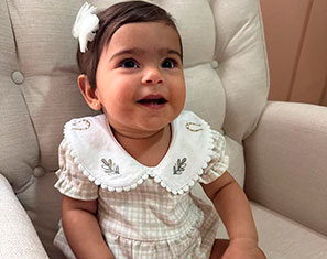 O primeiro aninho de pura luz de Manuela!