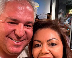 Comemoração de bodas de Fabiane e Ricardo Duarte!