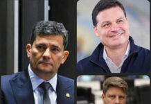 Distância entre Moro e Sandro Alex cai para 5 pontos em nova pesquisa