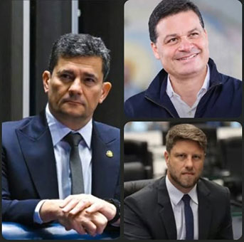 Distância entre Moro e Sandro Alex cai para 5 pontos em nova pesquisa