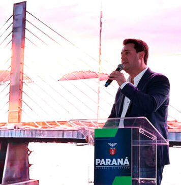 Governador Ratinho Junior inaugura a Ponte de Guaratuba, antigo sonho dos paranaenses