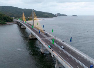 Ponte de Guaratuba está definitivamente aberta ao tráfego de veículos