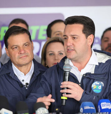 “Sandro Alex é o mais preparado porque os outros representam atraso e burocracia”, diz Ratinho Junior