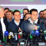 Ratinho Junior defende continuidade na convenção que confirmou Sandro Alex como indicado do PSD