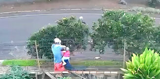 Antes de perder forças e a vida, jovem vítima de feminicídio ainda caminha por 100 metros com filha bebê no colo